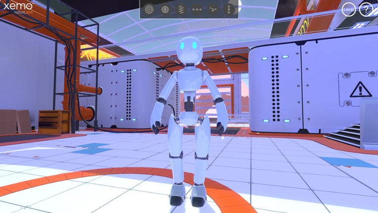 Xemo: Robot Sim screenshot