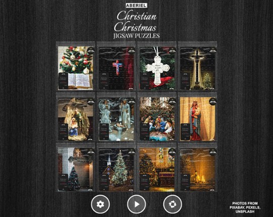 Aberiel Christian Christmas Jigsaw Puzzles— 42-Piece Edition Image