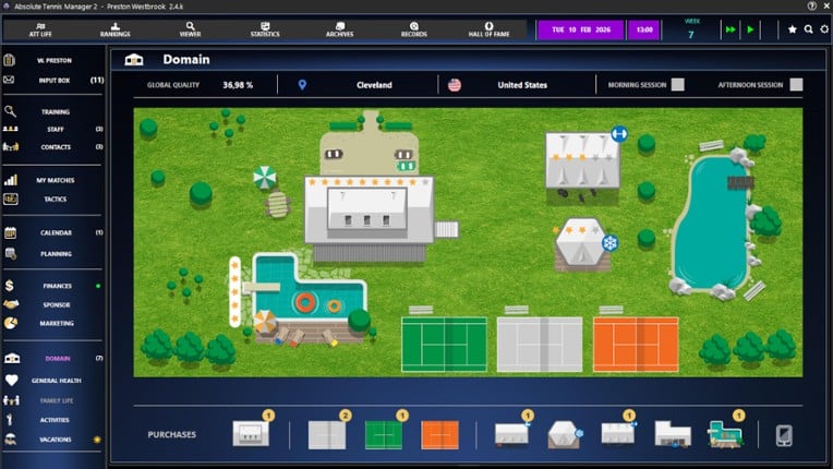 Absolute Tennis Manager 2 screenshot