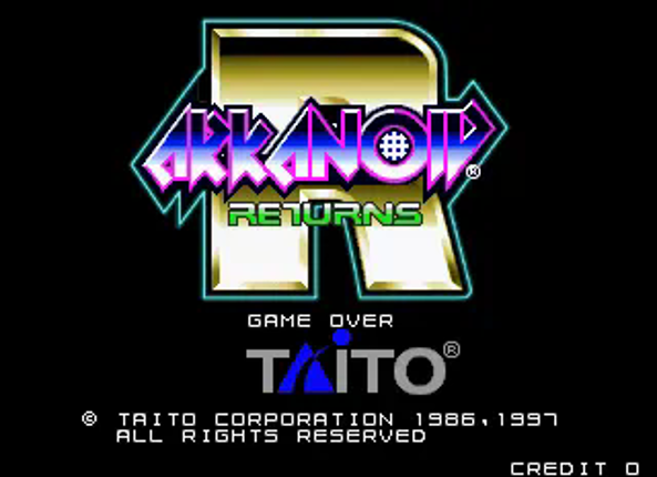 Arkanoid Returns screenshot