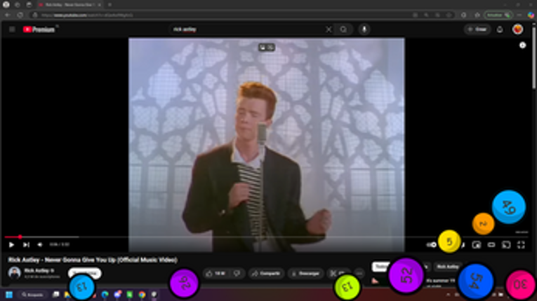 Bouncing Balls - Desktop screenshot