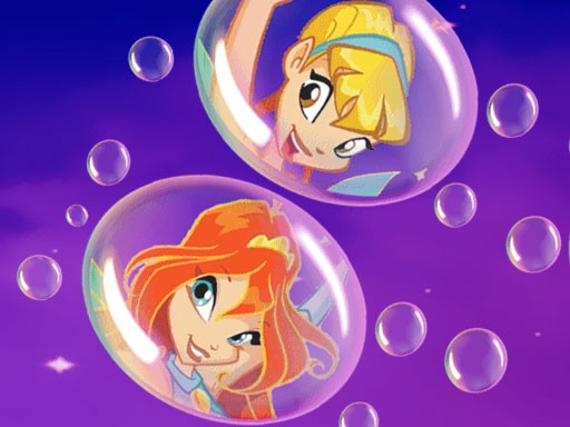 Games like Draw Winx Bubble Path