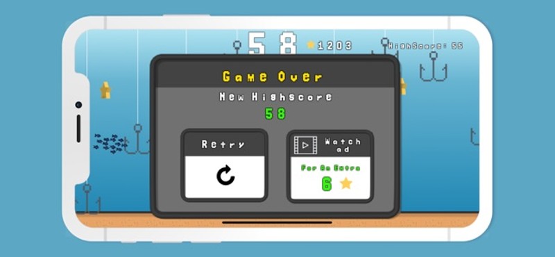 Fish Run - Collect stars screenshot