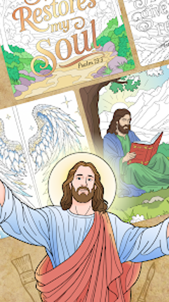 Aesthetic Bible: Coloring Book screenshot