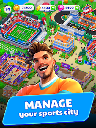 Merge Sports: City Builder screenshot