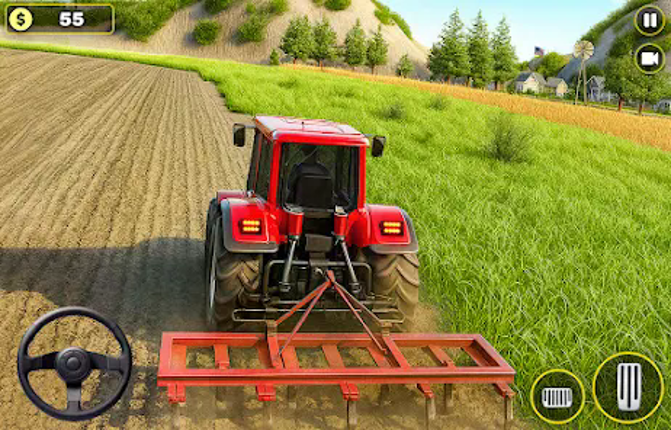 US Farm Tractor Farming Games Image
