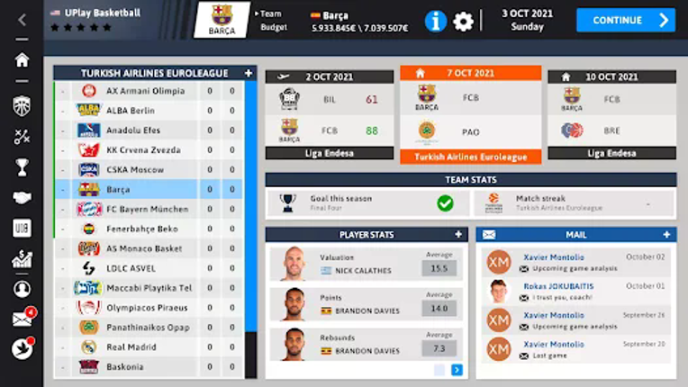 iBasketball Manager 22 screenshot