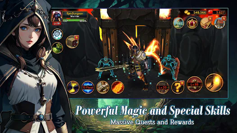 Epic Dungeon : Dark Action RPG screenshot