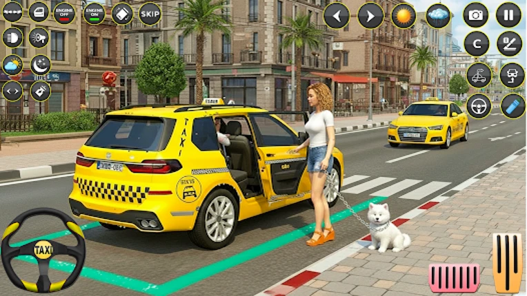Taxi Car Driving: Taxi Games screenshot