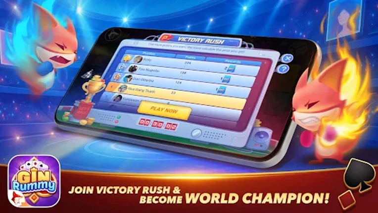 Gin Rummy ZingPlay screenshot