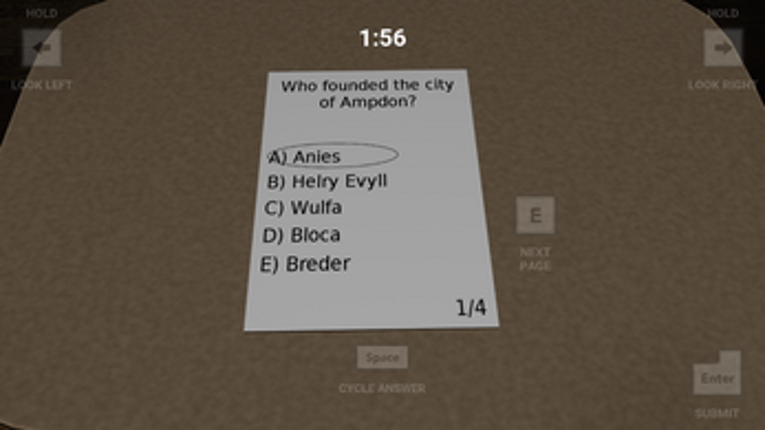 Proctor screenshot
