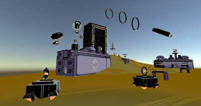 DEMO: Robot Fighting Hovercrafts Image