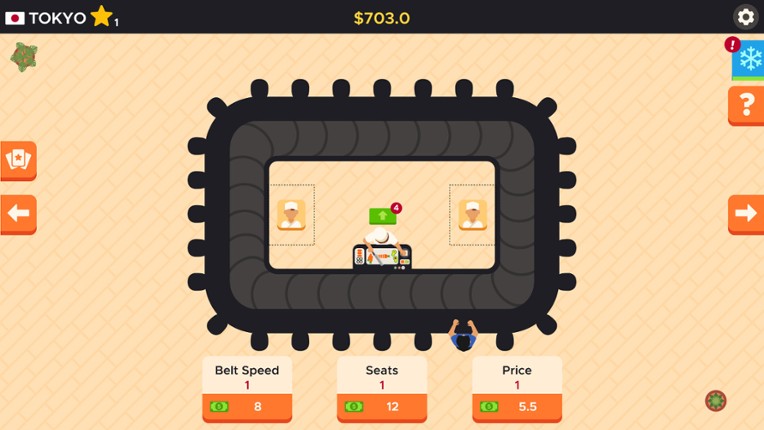 Idle Sushi Bar Tycoon screenshot