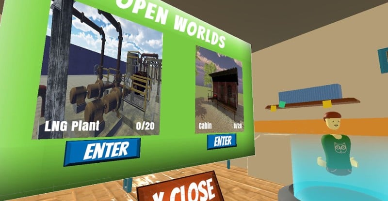 Multiplayer Training example for Oculus Quest (In Development) Image