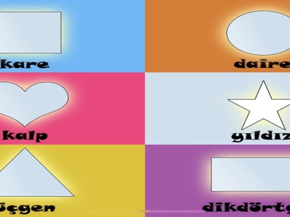 Renkler Şekiller Sayılar screenshot