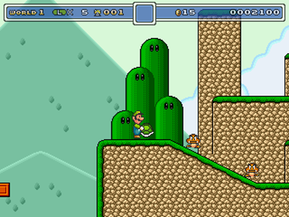 Super Luigi and the Golden Shrooms screenshot