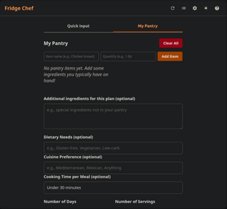 The "What's in Your Fridge?" Chef Image