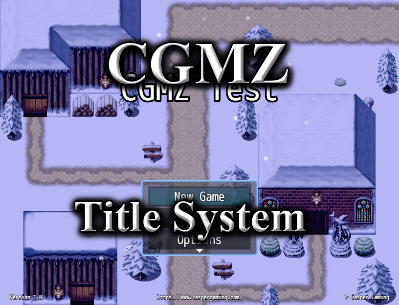 Games like [CGMZ] Title System for RPG Maker MZ