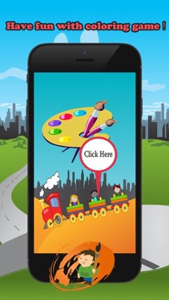 Train Friends Coloring Book for children age 1-10: Games free for Learn to use finger to drawing or coloring with each coloring pages screenshot