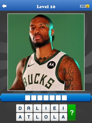 Whos the Player Basketball App screenshot