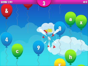 Balloon Popper Typing Game Image