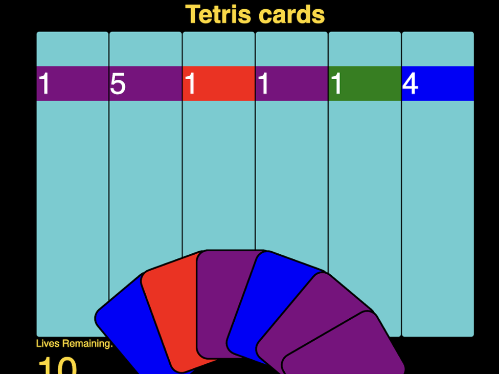 Games like Card tetris