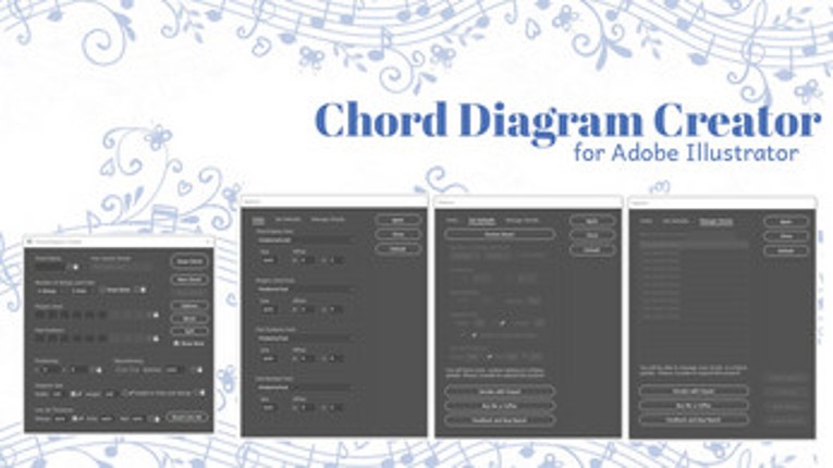 Chord Diagram Creator for Adobe Illustrator screenshot