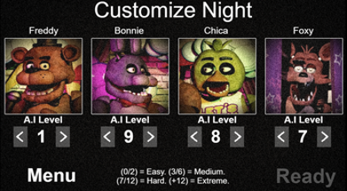 Five Nights At Freddy's (FNAF) GDevelop Template Image