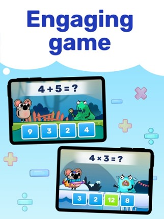 Fun Math Games for Kids! screenshot