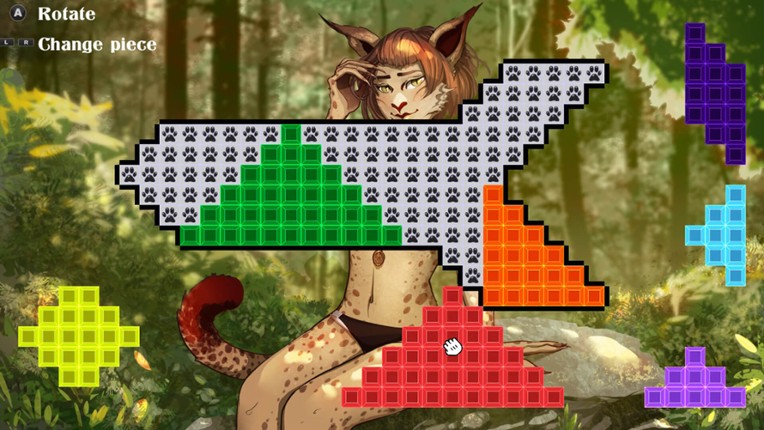 Furry Hentai Tangram Image