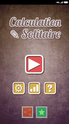 Calculation Solitaire screenshot