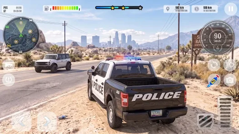 City Police Chase Simulator 3D Image