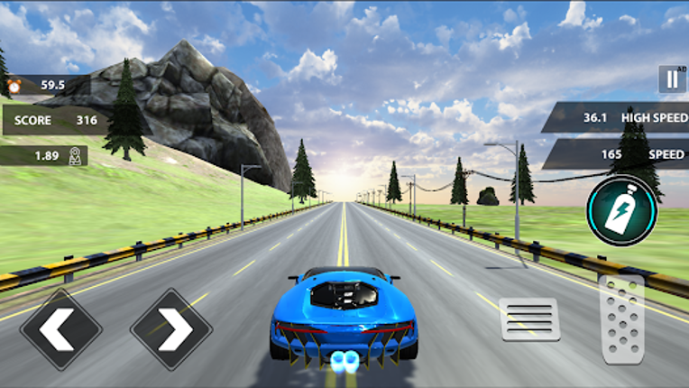 Traffic Car Racer Pro screenshot