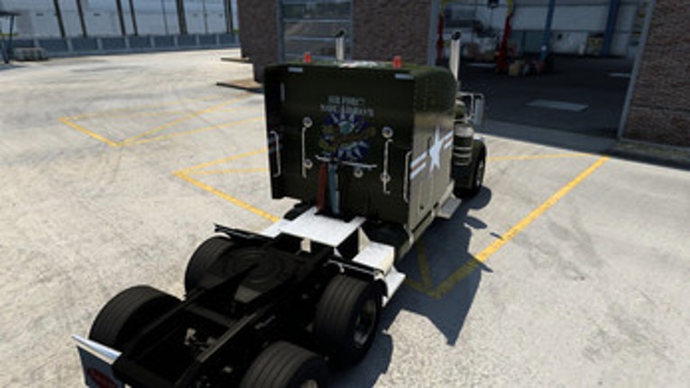 Air Squadron Flying Tigers Green paint scheme for American Truck Simulator screenshot