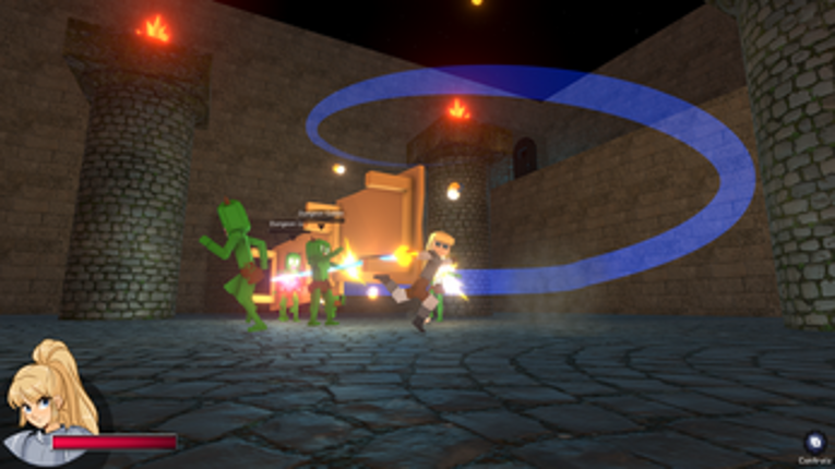 I have to save the Princess but my OP SWORD is TOO LONG!? screenshot