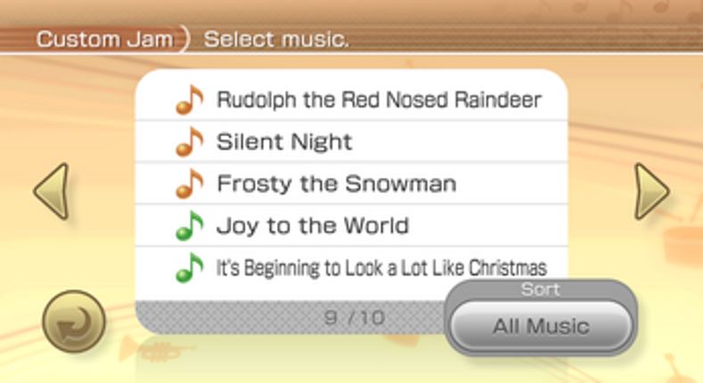 A Very Merry Wii Music Christmas Image
