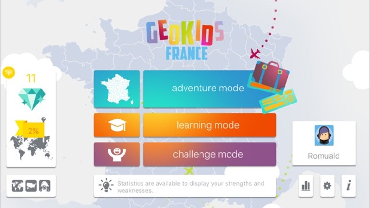GeoKids France screenshot