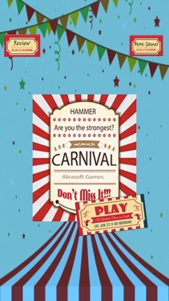 Hammer carnival button clicker screenshot