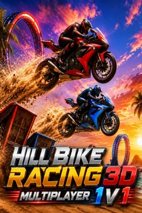 Hill Bike Racing 3D - Multiplayer 1V1 Image