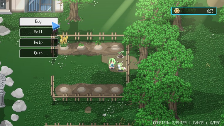 Holocure: Save the Fans! screenshot