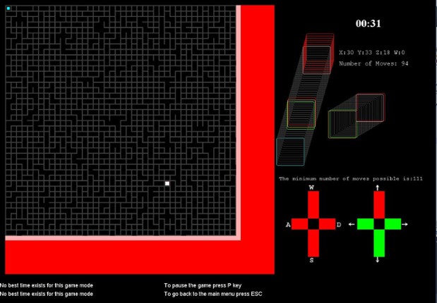 Maze 4D Image