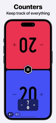 MTG Life Counter App: Lotus screenshot