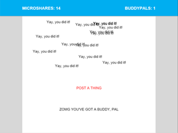 Spacebook screenshot