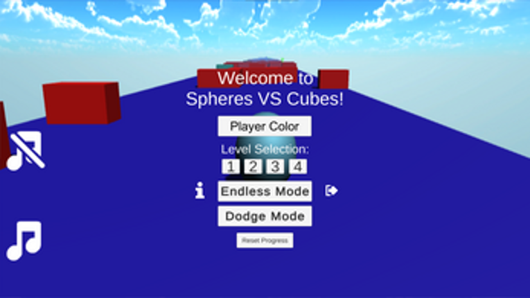 Spheres VS Cubes screenshot