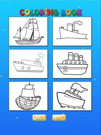 Titanic Painting - Boat coloring book for me screenshot