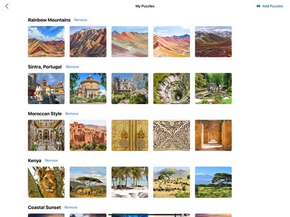 1000 Jigsaw Puzzles Travel screenshot