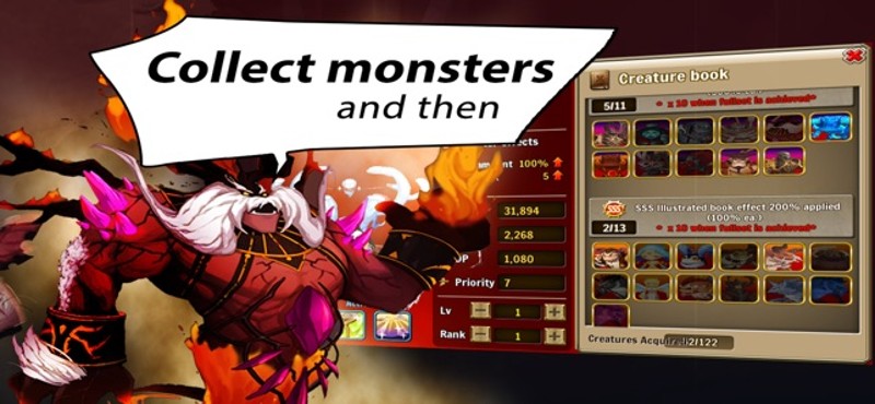 Carpediem Idle monsters screenshot