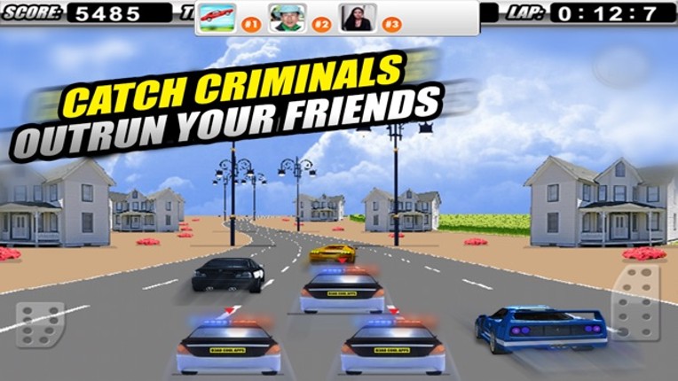 Cop Chase Car Race Multiplayer Edition 3D FREE - By Dead Cool Apps screenshot