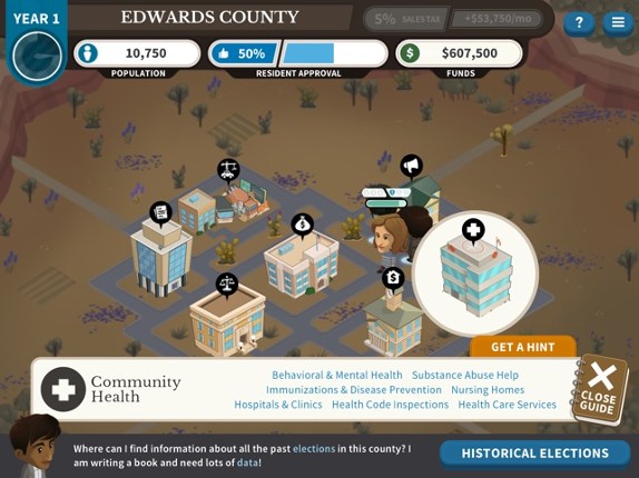 Counties Work screenshot