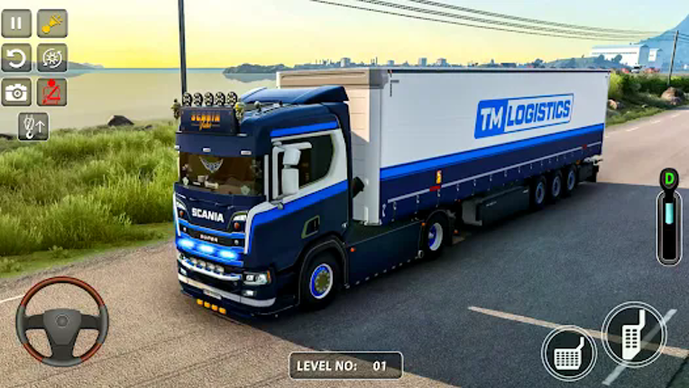 City Cargo Truck Transport Sim screenshot
